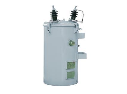 Complete self-protected (CSP) single-phase pole mounted distribution transformer